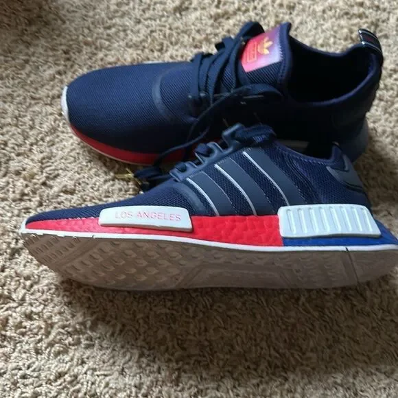 adidasNMD R1 United By Sneakers Los Angeles in Blue10